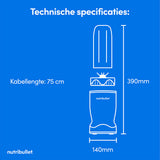 nutribullet Turbo 1000W Gunmetal